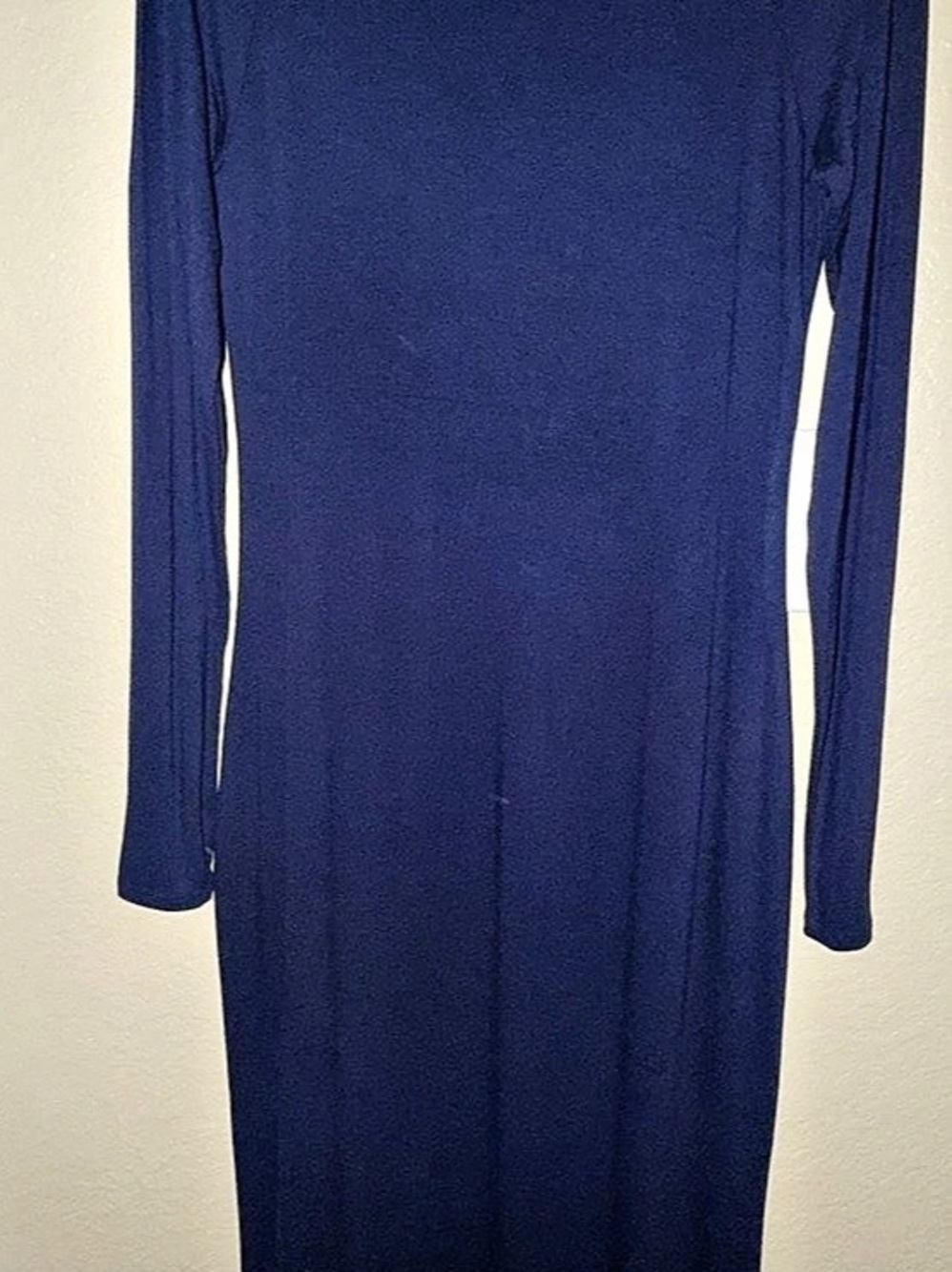 AFRM Long Sleeve Maxi Dress in Blue